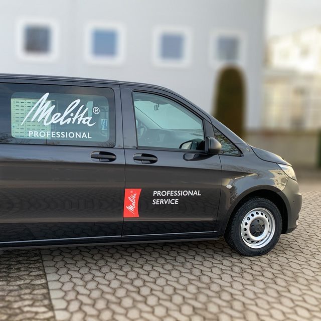 Melitta Professional Service-Fahrzeug