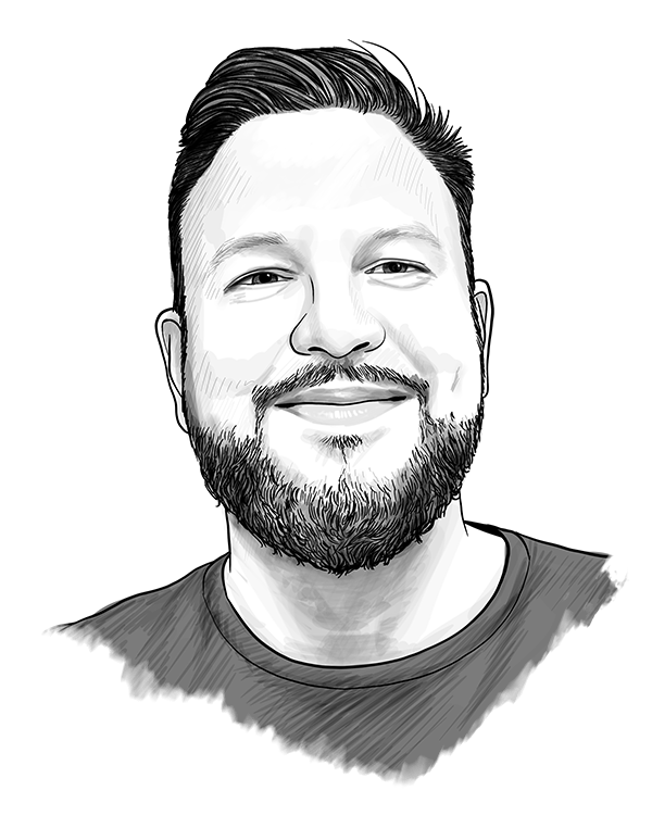 drawing ofSven Kasten